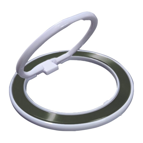 Ring Bracket for All Smartphones 360° Rotation Green/White